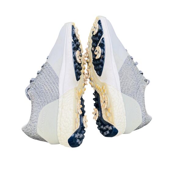 Adidas Adipower‎ 4orged Spiked Golf Shoe Men's US 9 White Gray Round Toe F34192 - Picture 8 of 9